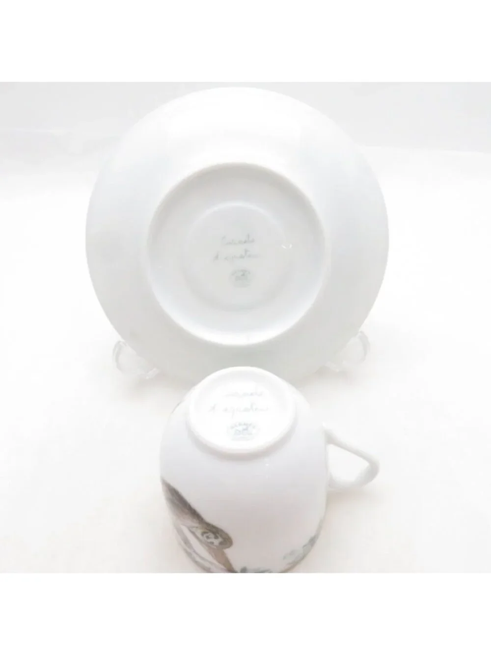 Hermes Equateur Sketch Coffee Cup & Saucer